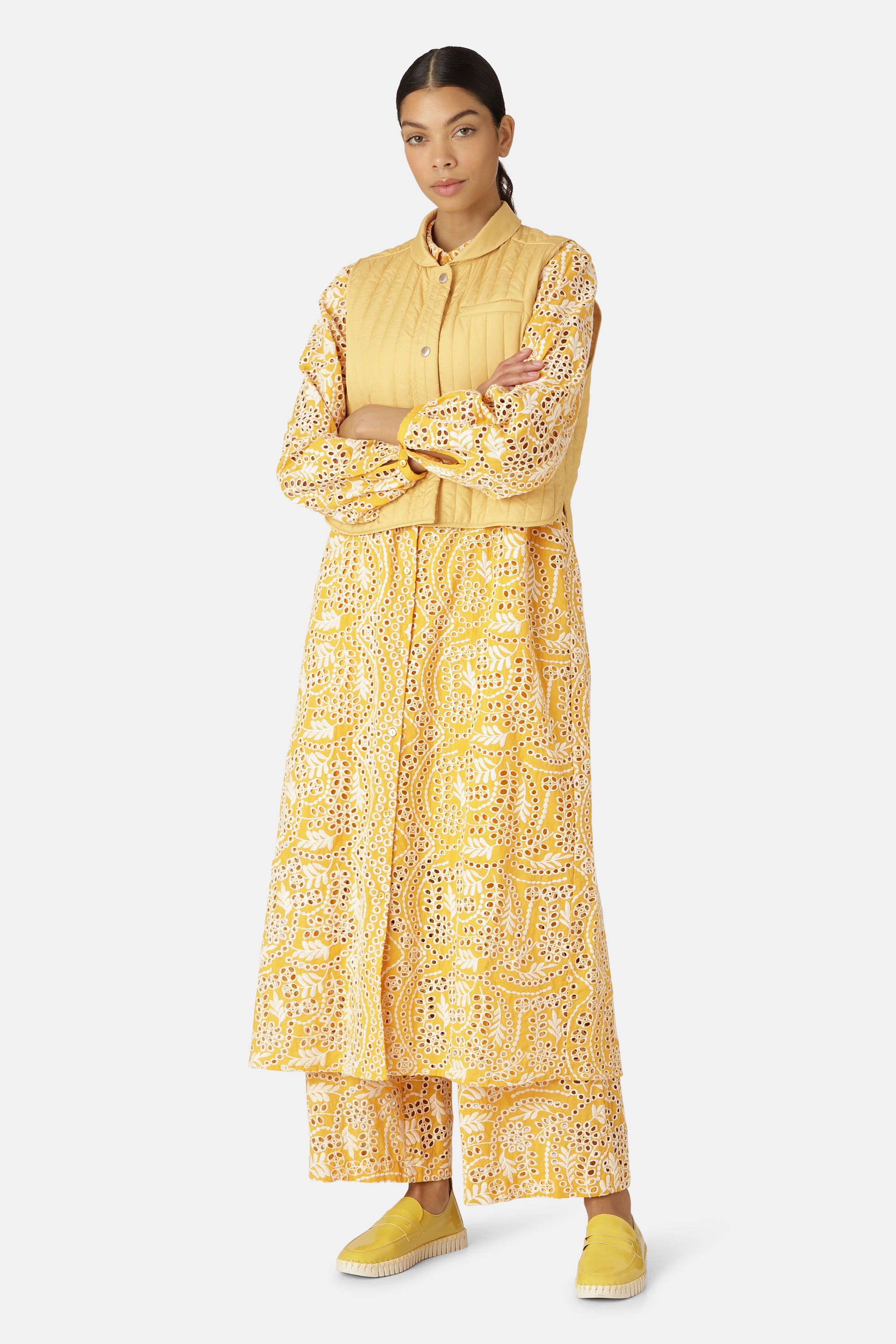 Ilse Jacobsen Hornbæk Outerwear Steppweste Vest 844 Marigold